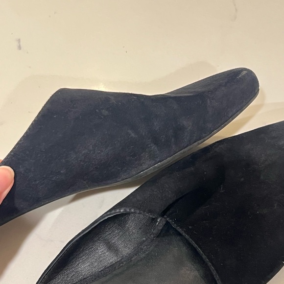 Vince Black Suede Mules - Picture 6 of 8